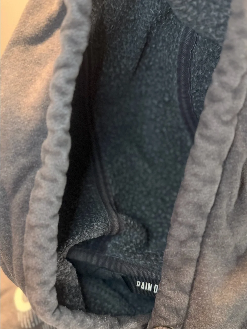 Carhartt Black Logo Pullover Hoodie